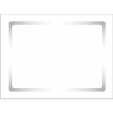 Papírové prostírání bílé