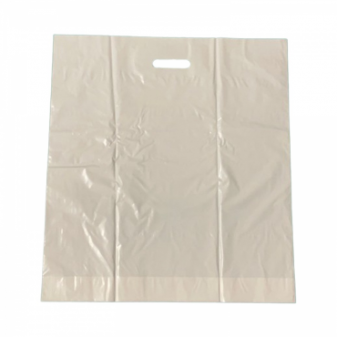 Taška LDPE 55x60+5cm bílá