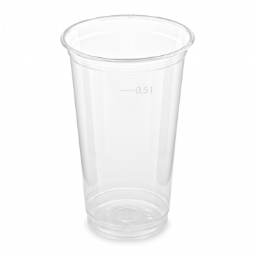 Kelímek průhledný  PET 0,5-Ø95