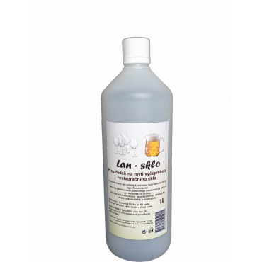 Lan pivní sklo 1L