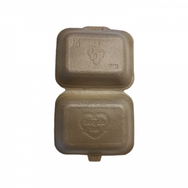 W-Menu box hnědý 145x145x75mm