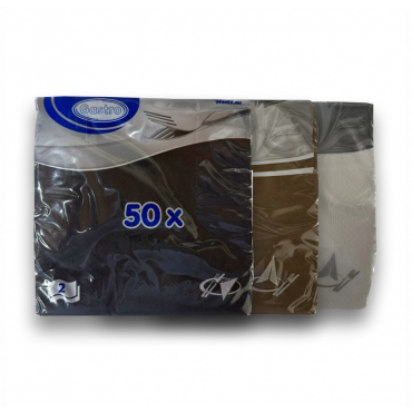 Ubrousky 33x33 2vr. 50ks