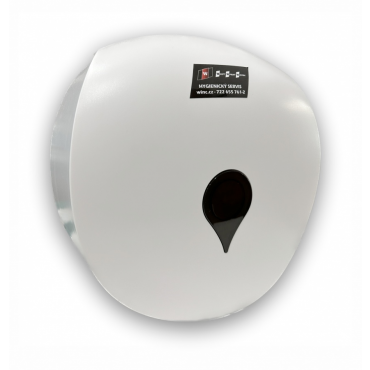 W-Zásobník Toaletní papír Jumbo 19-24cm bílý