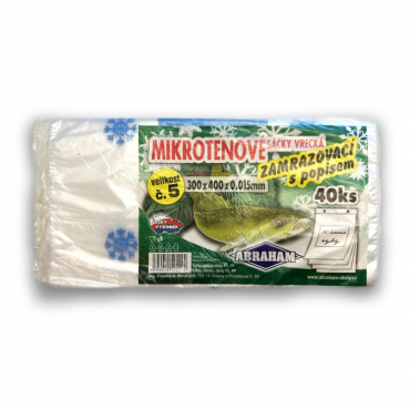 Sáčky do mrazáku 30x40cm ČIRÉ 6L