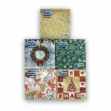 Ubrousky vánoce 3 vrtsvé