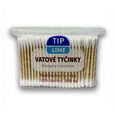 Vatové tyčinky 200ks