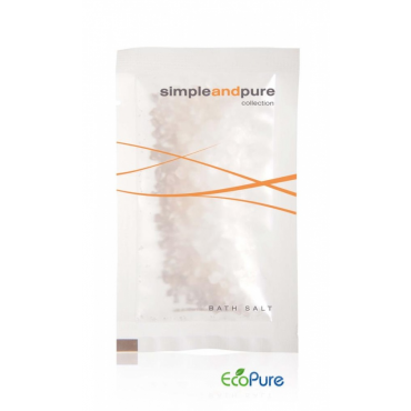 Hotel-Koupelová sůl v sáčku 10g Simple and Pure