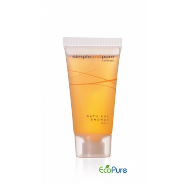 Hotel-Sprchový gel v tubě 20ml Simple and Pure