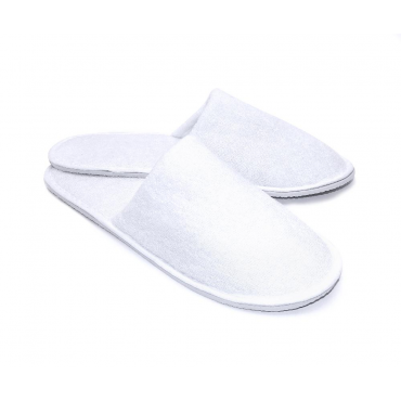 Hotel-pantofle froté bílé