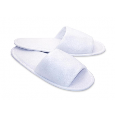 Hotel-pantofle Basic bílé