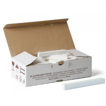 Křída školní hranatá bílá