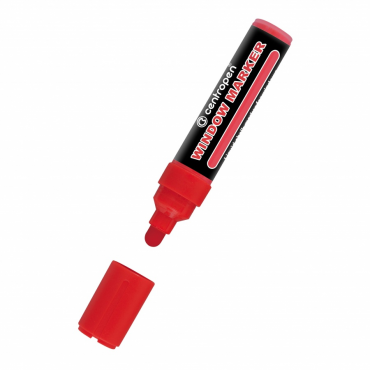 Křídový popisovač Window červený
