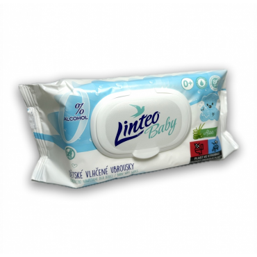 Vlhčené ubrousky Baby 80ks zavírání