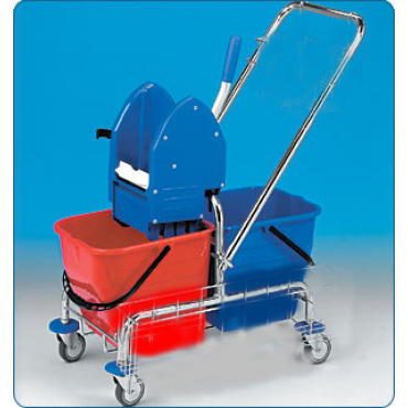 Vozík-úklid CLAROL 2x17L