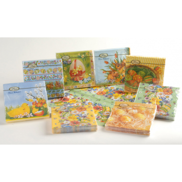 Ubrousky velikonoční 3 vrst.