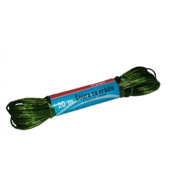 Šňůra ocelové lanko 20m