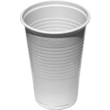 Kelímek bílý 0,2L