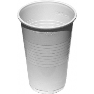 Kelímek bílý 0,3L