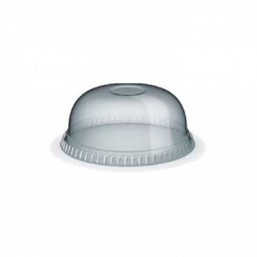 Víčko kelímek  PET vypouklé bez otvoru-Ø95