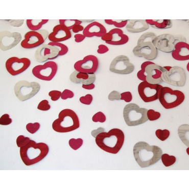 Konfety lesklé SRDCE 10g