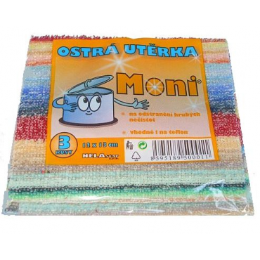 W-Utěrka ostrá 3ks